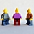 Mini LEGO Figures Set 3D model small image 1