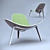 Wegner Shell Chair 3D model small image 1