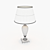 Elegant Le Porcellane Table Lamp 3D model small image 2