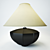 Elegant Bois de Boulogne Table Lamp 3D model small image 1