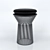 Sleek Platner Stool - Stunning Design 3D model small image 1