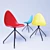 Modern Stylish Chair by Karim Rashid 3D model small image 1