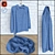 Denim Classic Shirt 3D model small image 1