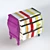 Seletti Trip 3-Drawer Chest 3D model small image 2