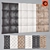 Soft Wall Panel with 3 Varieties of Leather | Max 2014, OBJ Files 3D model small image 1