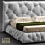 Pianca Bed: Polys 922, Verts 469 3D model small image 2