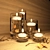 Nature-inspired Floating Candles 3D model small image 2