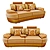 Luxury Sofa Kalinka 47  3D model small image 1