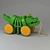 Wooden Crocodile Toy 3D model small image 1