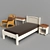 Belfan Wellige: Elegant Furniture Collection 3D model small image 3