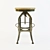 Modern Toledo Barstool 3D model small image 1