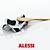 Alessi BLIP Spoon Rest: Organize Your Utensils 3D model small image 1