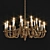 Customized Chandelier Design: Exquisitely Crafted 3D model small image 1