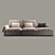 Elegant Saba Sofa: Ultimate Comfort 3D model small image 1