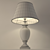 Bronze Ceramic Table Lamp 3D model small image 2