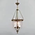Elegant Island Chandelier 3D model small image 1