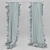 Chic Ruffled Curtain 3D model small image 2