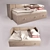 Convertible Bed-Couch with Storage - Reina 3D model small image 2