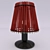 Modern Pencil Table Lamp 3D model small image 1