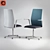 Kinesit Office Chair: Italian Quality & Versatility 3D model small image 1