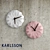 Karlsson Origami Ceramic Wall Clock 3D model small image 1