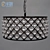 Elegant Oil-Rubbed Bronze Chandelier 3D model small image 1