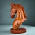 Wooden Horse Sculpture 3D model small image 1