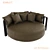 Elegance Redefined: Scarlett Sofa Bed 3D model small image 1