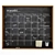 Calendar Chalk Board Frame 3D model small image 2