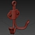 Versatile Double Hook - IKEA Svartsjon 3D model small image 3