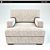 Elegant NYC Sofa Set 3D model small image 3