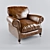Balmoral Armchair: Timeless Elegance 3D model small image 1