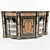 Elegant Boulle Chest: Space-saving Design 3D model small image 1