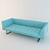 Kardiel Edward Mid-Century Sofa 3D model small image 2