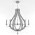 Elegant 22" Chandelier: Middlefield Collection 3D model small image 3