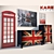 London Inspired Home Decor Set 3D model small image 2