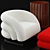 Art Deco Furniture Set 3D model small image 2