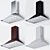 Elegant Smeg Classica Range Hoods 3D model small image 1