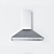 Elegant Smeg Classica Range Hoods 3D model small image 2