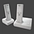 Panasonic KX-TG8205: Sleek Cordless Telephone 3D model small image 3