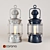 Antique Kerosene Lantern 3D model small image 1