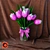 Elegant Blooming Tulip Vase 3D model small image 1