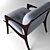 Elegant Bridge Armchair 3D model small image 2