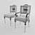 Italian Firenze Chair: Elegant and Timeless 3D model small image 2