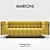 Elegant Marioni Montgomery Sofa 3D model small image 1