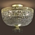 Luxury Gold Chandelier: Masiero Impero Deco VE 823 PL 12 3D model small image 1