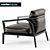 Elegant Echoes Armchair 3D model small image 2