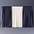 Modern Curtain: Sleek and Chic 3D model small image 1