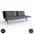 Sleek Noti Lcd Sofa: 3D Model 3D model small image 1