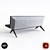 Sleek Noti Lcd Sofa: 3D Model 3D model small image 2